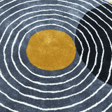 Helios Round Handmade Rugrugs