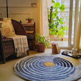 Helios Round Handmade Rugrugs