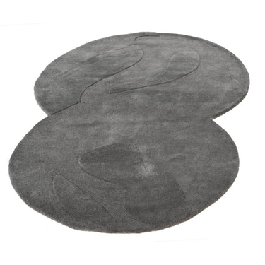 Infinity Grey Handmade Rugrugs