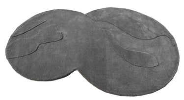 Infinity Grey Handmade Rugrugs