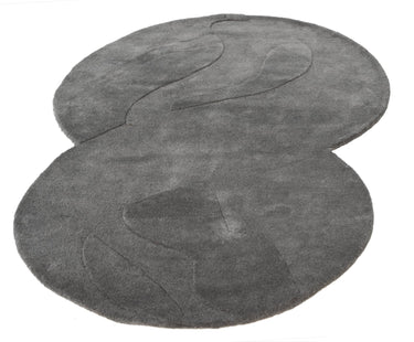Infinity Grey Handmade Rugrugs