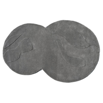 Infinity Grey Handmade Rugrugs