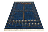 Jaali Blue Handknotted Rugrugs