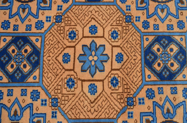 Kazak Blue Handknotted Rugrugs