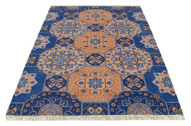 Kazak Blue Handknotted Rugrugs