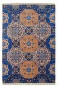 Kazak Blue Handknotted Rug