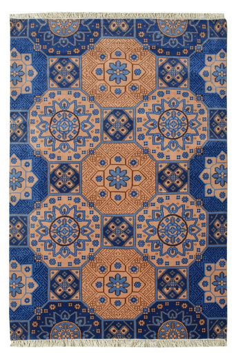Kazak Blue Handknotted Rugrugs