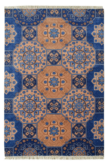 Kazak Blue Handknotted Rugrugs