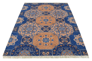 Kazak Blue Handknotted Rugrugs