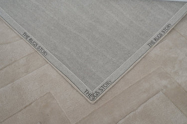 Levels Beige Handmade Rugrugs