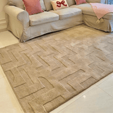 Levels Beige Handmade Rug The Rugs Story