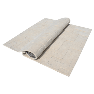 Levels Off White Handmade Rugrugs