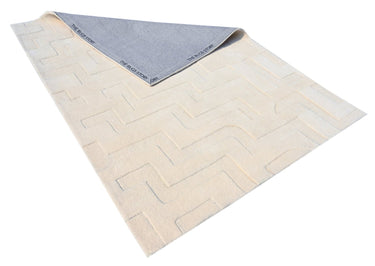 Levels Off White Handmade Rugrugs