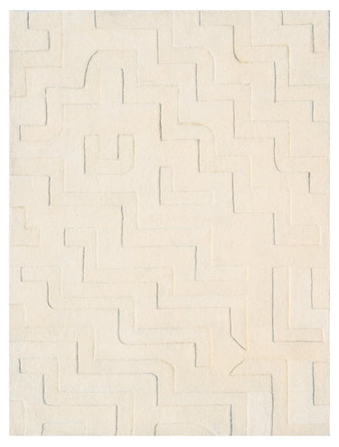 Levels Off White Handmade Rugrugs