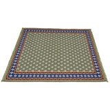 Litchi Green Handwoven Dhurrie The Rugs Story