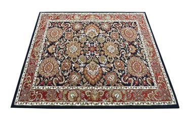 Maahru Wool Viscose Traditional Handmade Rugrugs