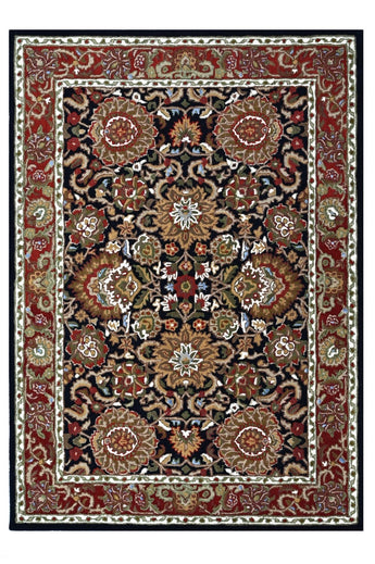 Maahru Wool Viscose Traditional Handmade Rugrugs