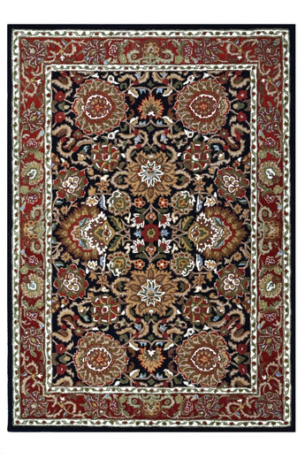 Maahru Wool Viscose Traditional Handmade Rugrugs