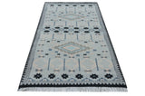 Mavi Blue Handknotted Runner Rugrugs
