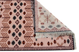 Mavi Pink Handknotted Runner Rugrugs