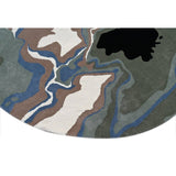 Melange Green Round Rug The Rugs Story