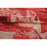 Melange Red Round Rugrugs