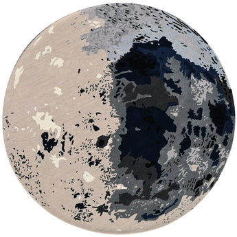Moon Round Handmade Rugrugs