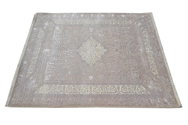 Nain Wool Viscose HandKnotted Rug - The Revival Projectrugs