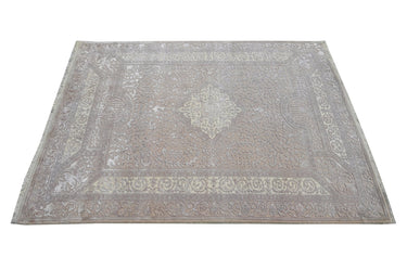 Nain Wool Viscose HandKnotted Rug - The Revival Projectrugs