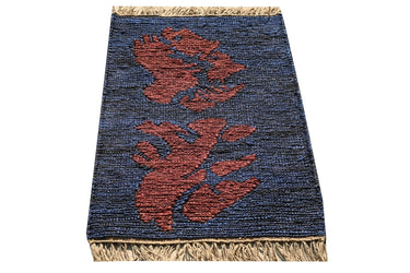 Paws Jute Handwoven Dhurrie