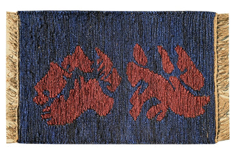 Paws Jute Handwoven Dhurrie The Rugs Story