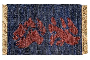 Paws Jute Handwoven Dhurrie