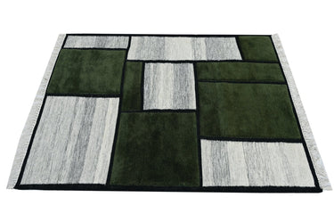 Pebbles and Moss Wool Handwoven Dhurrierugs