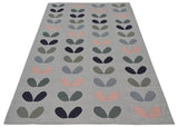 Petals Cotton Handwoven Dhurrierugs