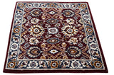 Red Square Traditional Handmade Rugrugs