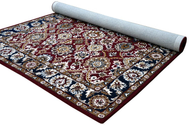 Red Traditional Wool Handmade Rugrugs