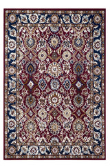 Red Traditional Wool Handmade Rugrugs