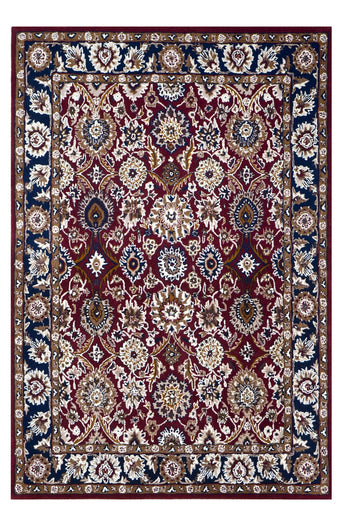 Red Traditional Wool Handmade Rugrugs