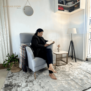 Reflections Grey Handmade Rugrugs