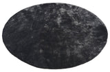 Reflections Round Black Handmade Rugrugs