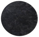 Reflections Round Black Handmade Rugrugs