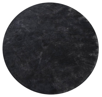 Reflections Round Black Handmade Rugrugs