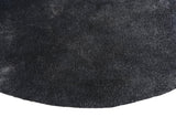 Reflections Round Black Handmade Rugrugs