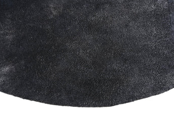 Reflections Round Black Handmade Rugrugs