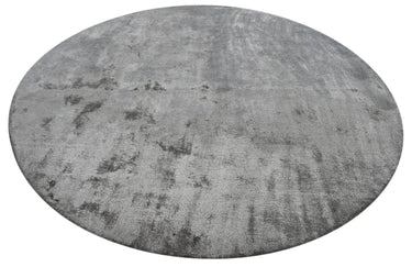 Reflections Round Grey Handmade Rugrugs