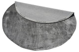 Reflections Round Grey Handmade Rugrugs