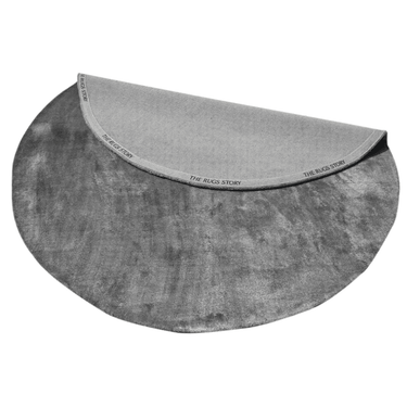 Reflections Round Grey Handmade Rug The Rugs Story