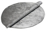 Reflections Round Grey Handmade Rugrugs
