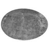 Reflections Round Grey Handmade Rug The Rugs Story