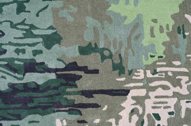 Shades of Green Handmade Rugrugs